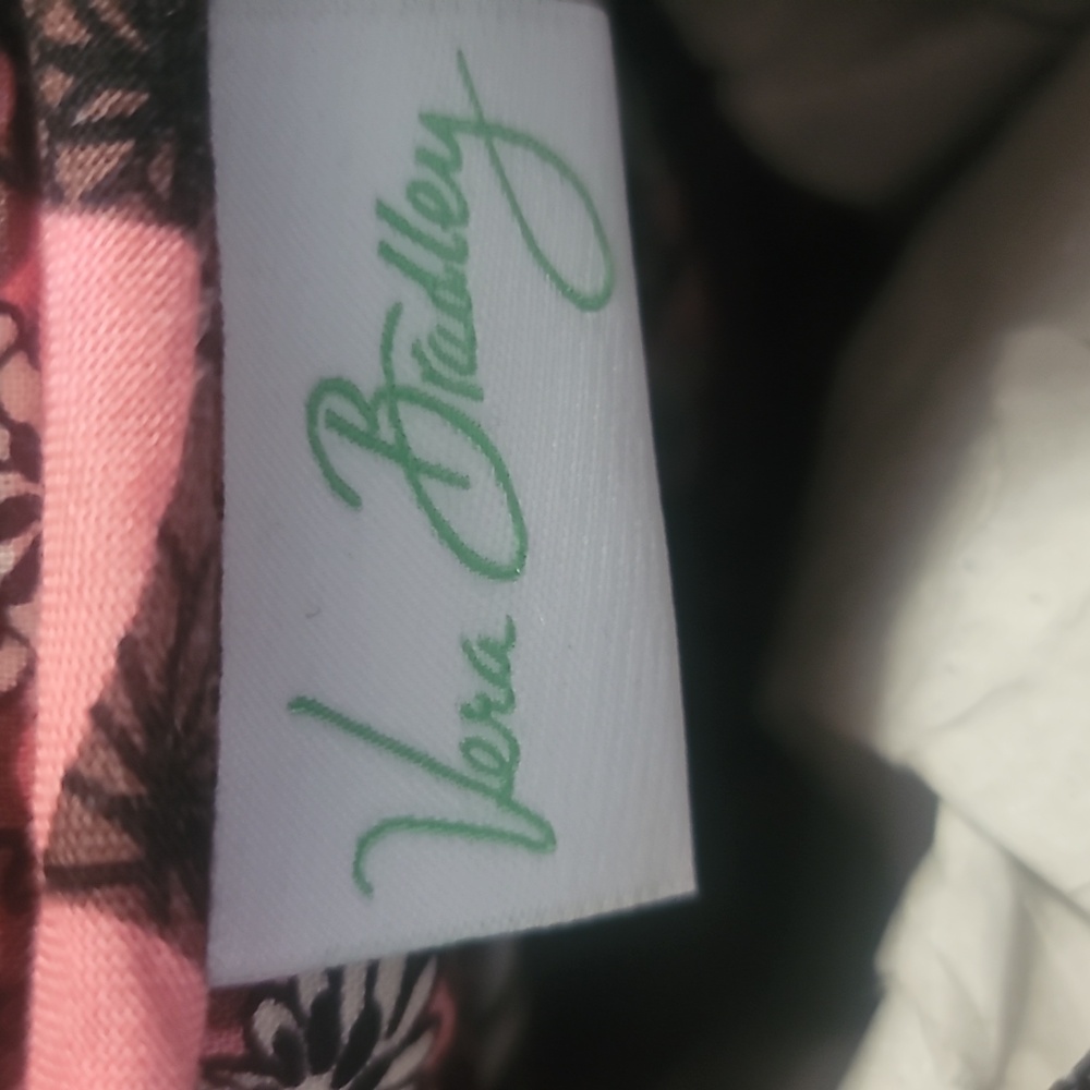 Vera Bradley Floral Pink Quilted Shoulder Bag - Picture 3 of 4